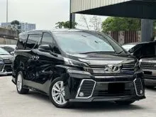 2015 Toyota Vellfire 2.5 ZA MPV Low Mileage Tip Top condition