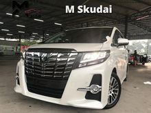 2017 Toyota Alphard 2.5 SC WITH SUNROOF & PRE CRASH FUNCTION