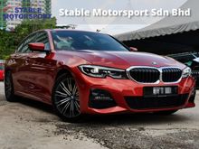 2019 BMW 330i 2.0 M Sport SEDAN * 4,800KM ORIGINAL MILEAGE * WARRANTY AND FREE SERVICE UNDER BMW UNTIL 2025 * 1 OWNER * ORIGINAL PAINT