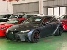 2021 LEXUS IS 300 2.0 F SPORT SEDAN - LOW MILEAGE, RED INTERIOR, GOOD CONDITION
