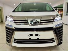 2018 Toyota Vellfire 2.5 ZG SUNROOF NAPPA LEATHER RADAR LKA