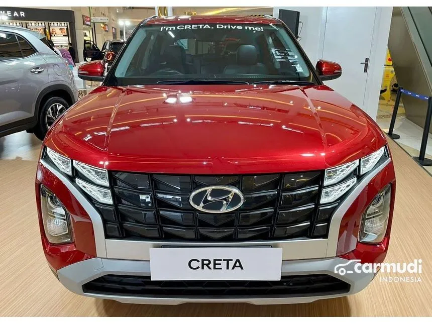 Jual Mobil Hyundai Creta 2024 Trend 1.5 di DKI Jakarta Automatic Wagon Merah Rp 340.500.000