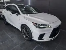 2023 LEXUS RX350 2.4T F-SPORT AWD NEW FACELIFT/360 CAMERA/HEAD UP DISPLAY/PANROOF/DIGITAL INNER MIRROR/BSM