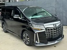 2021 Toyota Alphard 2.5 G S C Package MPV FOC 8YRS UNLIMITED MILEAGE WARRANTY