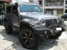 2014 Jeep Wrangler 3.6 (A) 2 Doors Rubicon CBU New Mods and Upgrades Worth Rm80k Ori Low Mileage 4Xk KM Enthusiast Car Well Kept