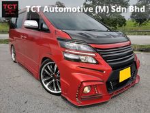 Toyota Vellfire 2.4 (A) Z-Platinum Full Body Kit Dual P/Door P/Boot Free Warranty