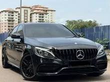 2017 Mercedes-Benz C200 2.0 AMG Line Sedan Free 1 Year Warranty, Original Paint, Full Service Record, C63 Bodykit, Accident Free, Flood Free