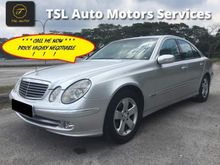 2004 MERCEDES BENZ E200K 1.8 $$ EXTRA YEAR END DISCOUNT $$ FULL LOAN - FULL LOAN ** FREE WARRANTY ** NO FAKE YEAR ** CHEAPEST IN TOWN **