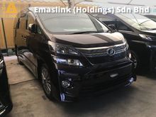 2014 Toyota Vellfire 2.4 Golden Eye 2 7seather Camera Keyless 7G Nice Car