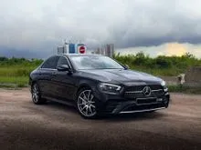 LOW MILEAGE CAR  KING 2023 Mercedes-Benz E300 2.0 AMG Line Sedan