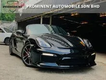 2012/2015 Porsche Boxster 3.4 WTY 2027,CRYSTAL BLACK IN COLOUR,ORIGINAL Porsche SPORT RIMS,INTERIOR LIKE NEW CONDITION,ONE OF DATIN OWNER