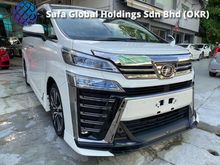 2018 Toyota Vellfire 2.5 ZG FACELIFT FULL TRD BODYKIT SUNROOF DIM JAPAN SPEC UNREGS