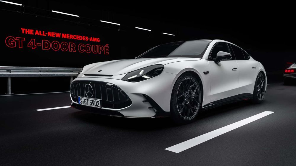 All-New Mercedes-AMG GT 4-Door Coupe รถไฟฟ้าที่มาพร้อมเสียง V8