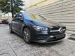 Recon 2021 Mercedes-Benz CLA250 2.0 AMG Line Prem Plus Coupe Panoramic Roof Reverse Camera Xenon Light LED Daytime Running Light 2 Elec Memory Seat Keyless - Cars for sale