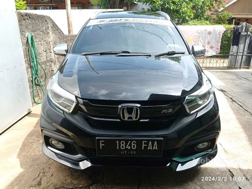 Jual Mobil Honda Mobilio 2021 RS 1.5 di Jawa Barat Automatic MPV Hitam Rp 195.000.000