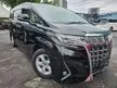 Recon 2018 Toyota Alphard 2.5 X SUNROOF DIM UNREG 8 SEATER KL AP UNREG