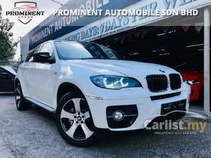 BMW X6 M-SPORT WTY 2023 2014,CRYSTAL WHITE IN COLOUR,FULL LEATHER SEAT,SUN ROOF,POWER BOOT,ONE OF  DATIN OWNER