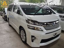 2013 Toyota Vellfire 2.4 Golden Eyes Leather Alcantara Seats 2 Power Door Unregistered