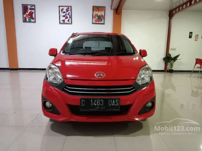 Jual Mobil Daihatsu Ayla 2018 X 1.0 di Jawa Barat Manual Hatchback Merah Rp 95.000.000
