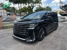 2024 Toyota Vellfire 2.4 Z Premier MPV # 8 YEARS WARRANTY # BLACK INTERIOR & EXTERIOR # MODELLISTA BODY KIT # HUD # AUTO PARKING # SPARE TYRE