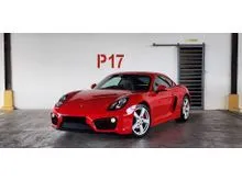 2014 Porsche Cayman 2.7 Coupe 981, Perfect Condition, Sport Chrono, GT Steering Wheel, Bose Sound System