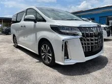 2020 Toyota Alphard 2.5 SC**FULL SPEC**SUNROOF**3 LED**DIM**BSM**RAYA PROMOTION**CLEAR STOCK