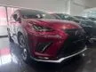 Recon 2019 Lexus NX300 2.0 F Sport SUV 360 4CAM HUD BSM OFFER FREEBIES WORTH RM2388 BEST IN TOWN PROMOTION