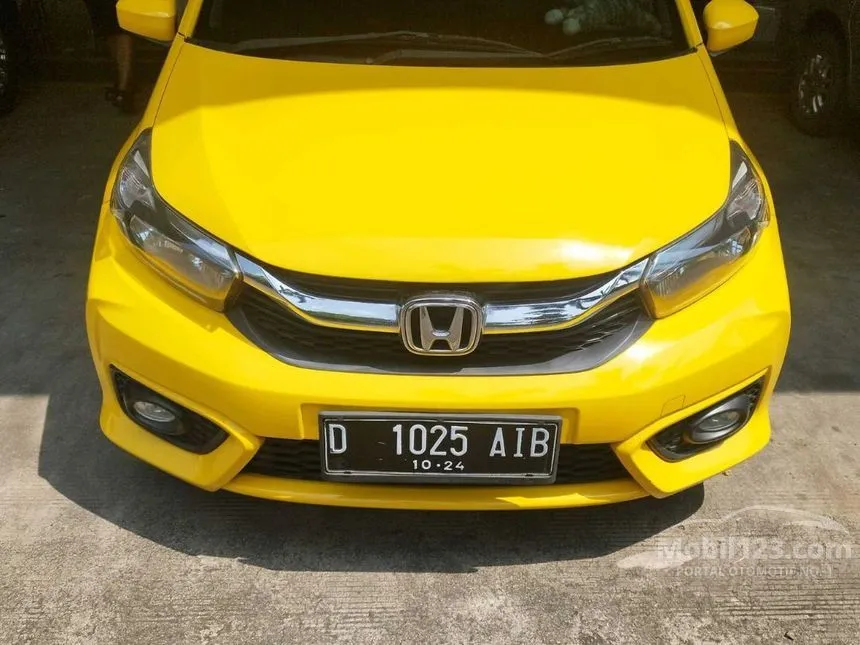 Jual Mobil Honda Brio 2019 Satya E 1.2 di Banten Automatic Hatchback Kuning Rp 145.000.000