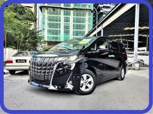 UNREGISTERED 2019 Toyota Alphard 2.5 X SPEC 8 SEATER 1/2 POWER DOOR BEIGE INTERIOR PRE-CRASH LANE KEEP ASSIST