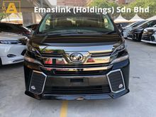 2016 Toyota Vellfire 2.5 ZG Pilot 7seats 360view PowerBoot Keyless Push Start 7G