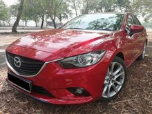 MAZDA 6 2.5(A) SKYACTIV-G SHIFTRONIC SUNROOF TIP TOP CONDITIONS LIKE NEW