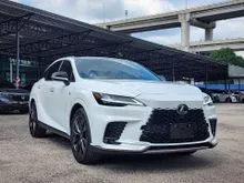 2025 Lexus RX 350 2.4 F-Sport SUV (READY STOCK GRADE 6A) 2ND ROW POWER SEAT, RED HALF LEATHER SEAT, PANORAMIC ROOF, DIGITAL INNER MIRROR