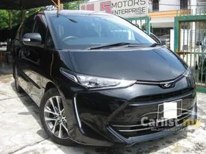 2016/2019 Toyota Estima 2.4 Aeras Smart MPV New Facelift Pre Crash Lane Keep Assist 7 Seater 2 Power Doors Last Model  Ori Mileage 3Xk KM Like New Car