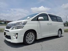 2012 Toyota Vellfire 2.4 Z ( G Edition ) ( 2 YEARS WARRANTY )