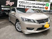 2014 Honda ACCORD 2.0(A)100% ORIGINAL LOW MILEAGE ONE OWNER ORIGINAL PAINT CAN BRING MACHANIC TO CHECK CHEAPEST