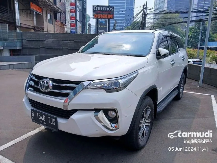 Jual Mobil Toyota Fortuner 2019 G 2.4 di DKI Jakarta Automatic SUV Putih Rp 366.000.000
