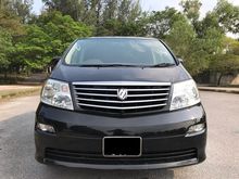 Toyota ALPHARD 2.4 (A)POWER 2 DOOR 7 SEATS TIMING CHAIN ENGINE ROAD TAX RM7XX PER YEAR ONLY