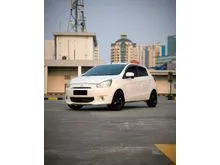 2014 Mitsubishi Mirage 1.2 EXCEED Hatchback , LOW KM 127rb RECORD ASLI - UNIT FRESH SIAP PAKAI , MOBIL GARANSI BEBAS TABRAK BEBAS BANJIR