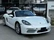 Recon 2018 Porsche 718 2.0 Boxster Japan Spec With Sport Chrono, Tip Top Condition, Low Mileage - Cars for sale