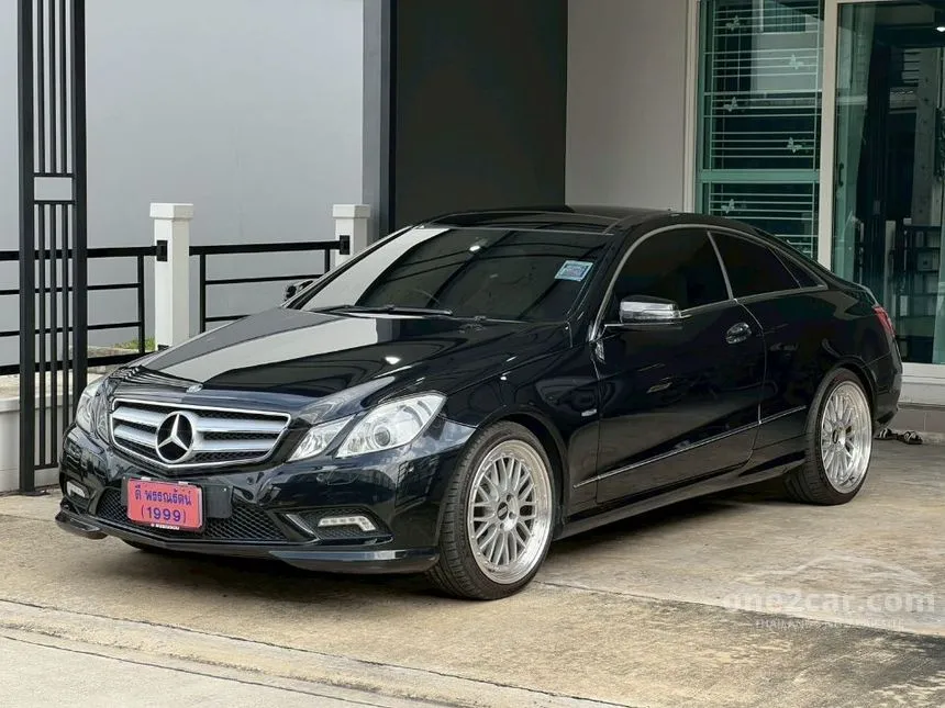 2012 Mercedes-Benz E250 Avantgarde BlueEFFICIENCY Coupe