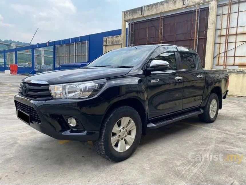 Used 2018 Toyota Hilux 2.4 G Pickup Truck PREMIUM 4X4 MODEL - Carlist.my