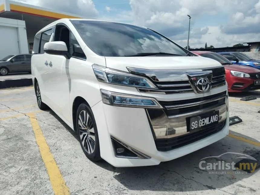 2018 Toyota Vellfire ZG MPV