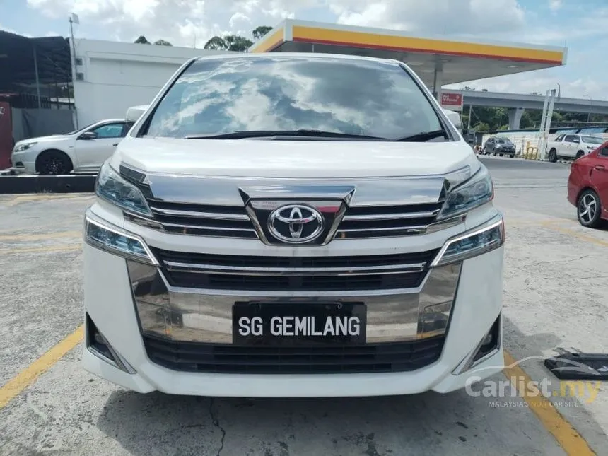 2018 Toyota Vellfire ZG MPV