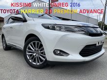 KISSY WHITE UNREG 2016 TOYOTA HARRIER 2.0 PREMIUM ADVANCE JPN