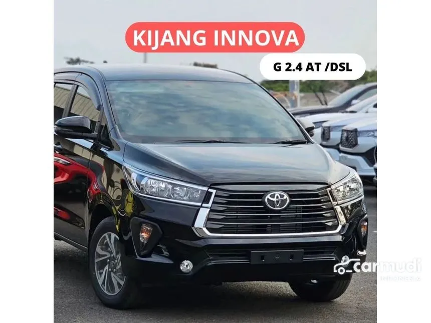 Jual Mobil Toyota Kijang Innova 2023 G 2.4 di DKI Jakarta Automatic MPV Hitam Rp 381.300.000