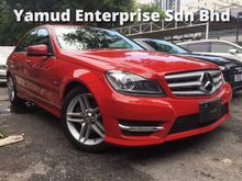 2012 MERCEDES-BENZ C200 CGI 1.8 AVANTGARDE UNREG