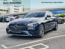 2022 Mercedes-Benz E300 2.0 AMG Line Sedan