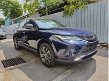 OFFER DARK BLUE 2021 Toyota Harrier 2.0 G BSM DIM BLACK INTERIOR UNREG
