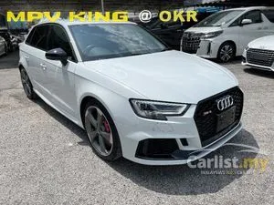 2018 Audi RS3 2.5 Black Edition Hatchback 5A JAPAN RS cobra seat with red styling **Half Alcantara Steering  **BANG & OLUFSEN sound system
