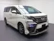 Used 2015/2016Yrs Toyota Vellfire 3.5 Executive Lounge MPV Local Spec Full Spec Sunroof Moonroof 71k Mileage One Yrs Warranty New Stock in OCT 2023Yrs